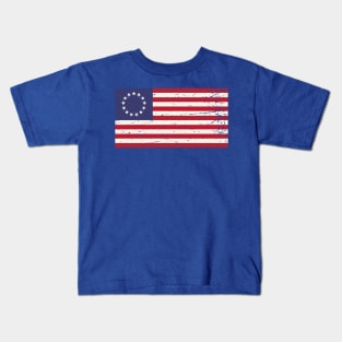 The Betsy Ross Flag Kids T-Shirt